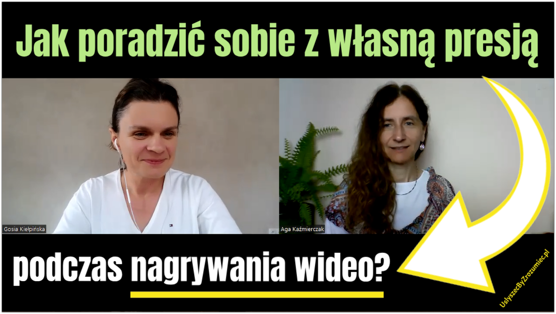 Jak poradzić sobie z własną presją podczas nagrywania wideo